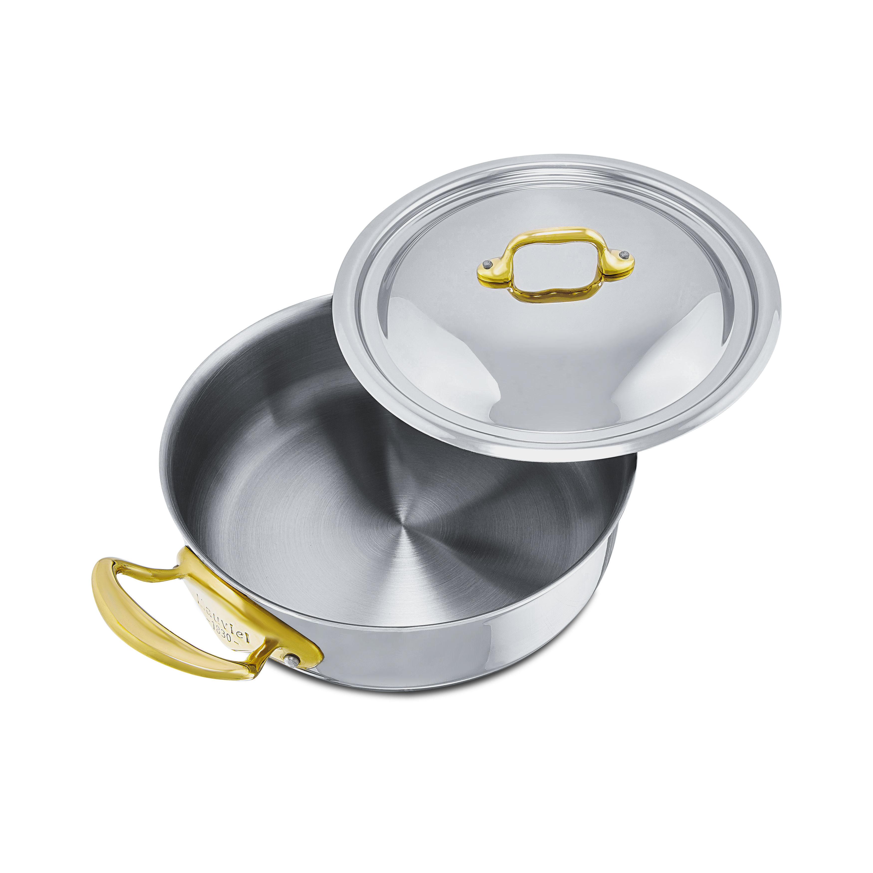 Rondeau en inox avec couvercle M'COOK B