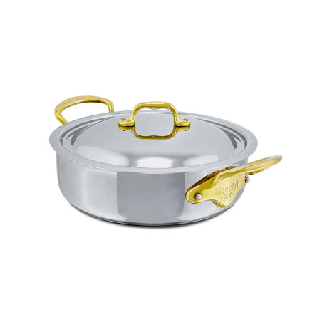 Rondeau en inox avec couvercle M'COOK B