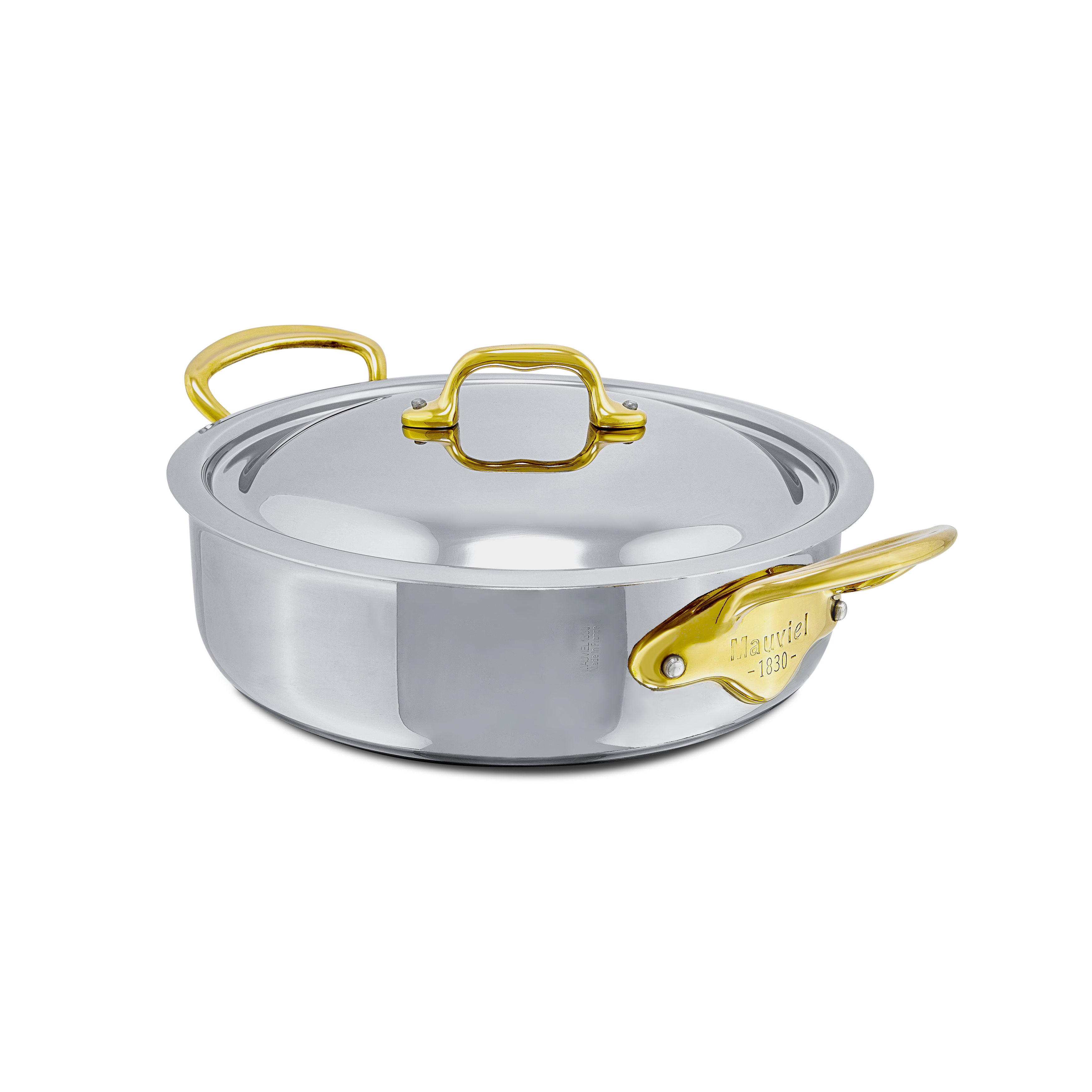 Rondeau en inox avec couvercle M'COOK B