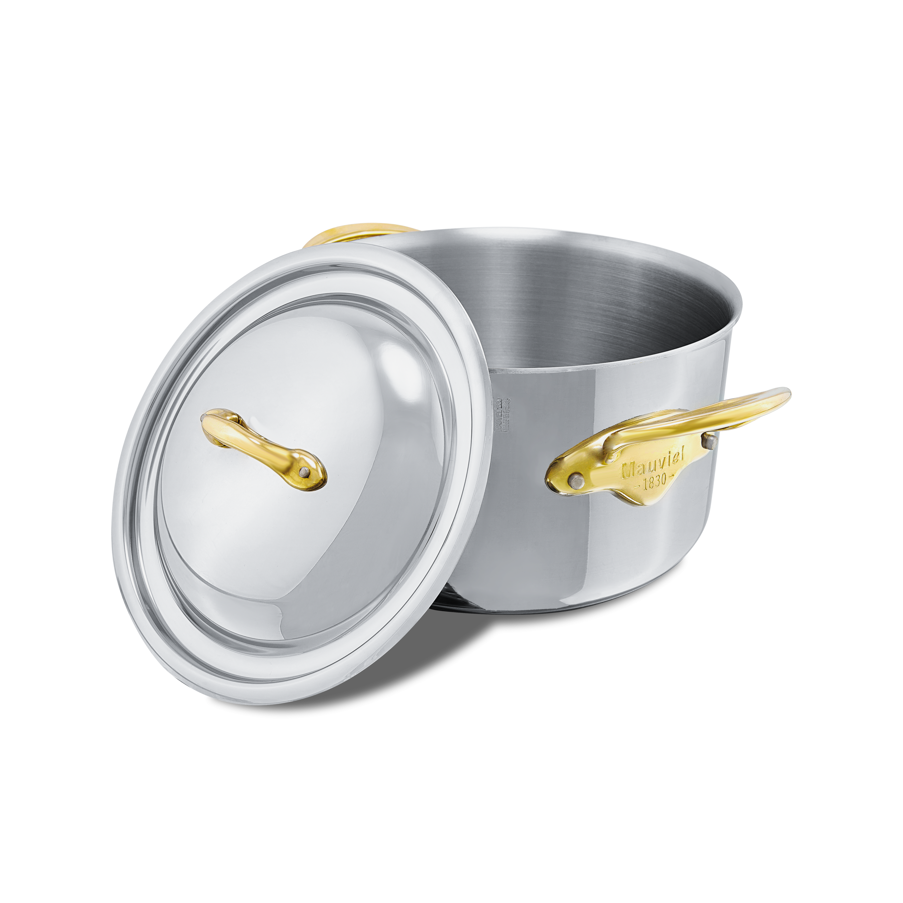 Cocotte en inox avec couvercle M'COOK B