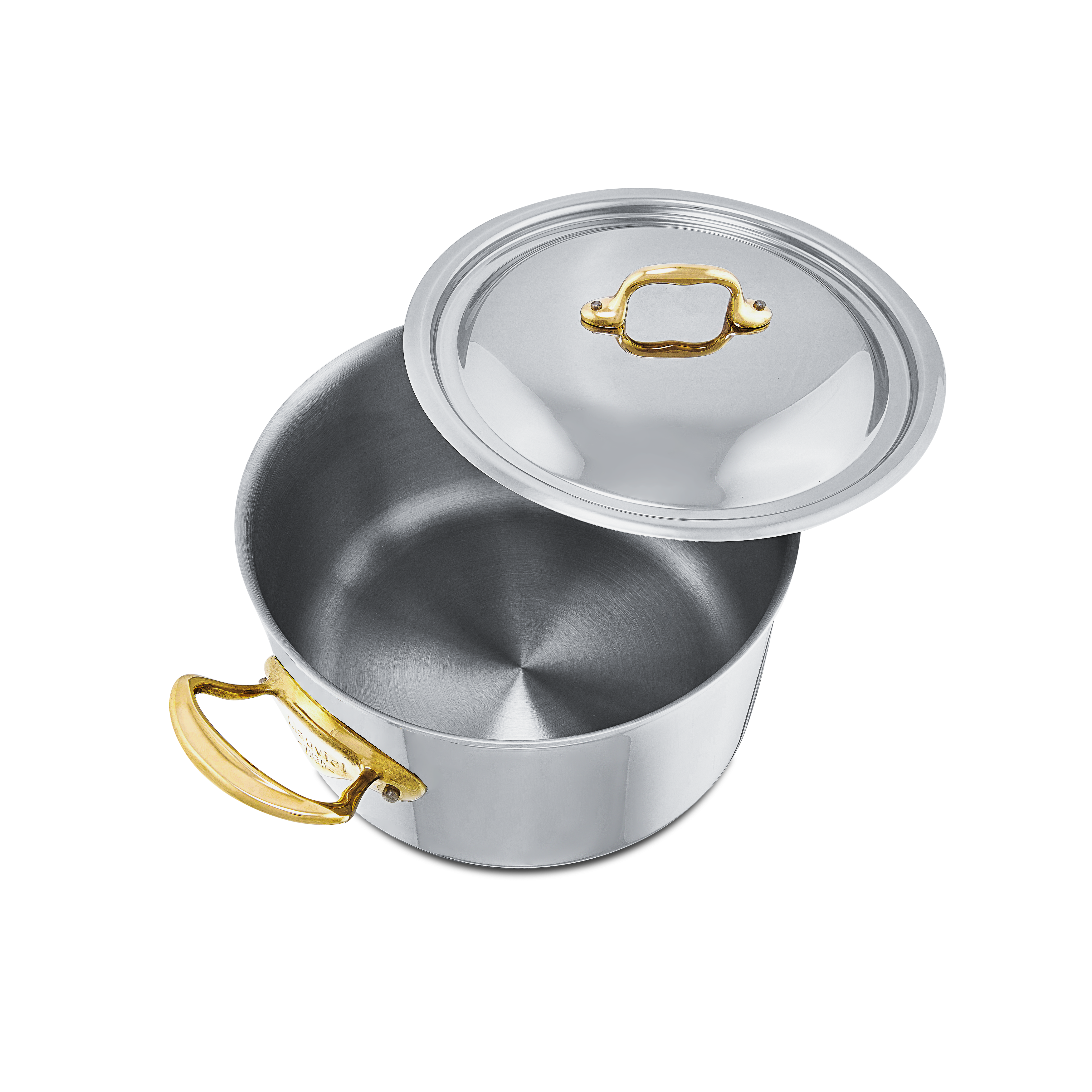 Cocotte en inox avec couvercle M'COOK B