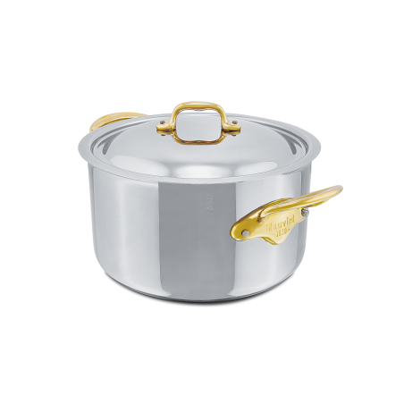 Cocotte en inox avec couvercle M'COOK B