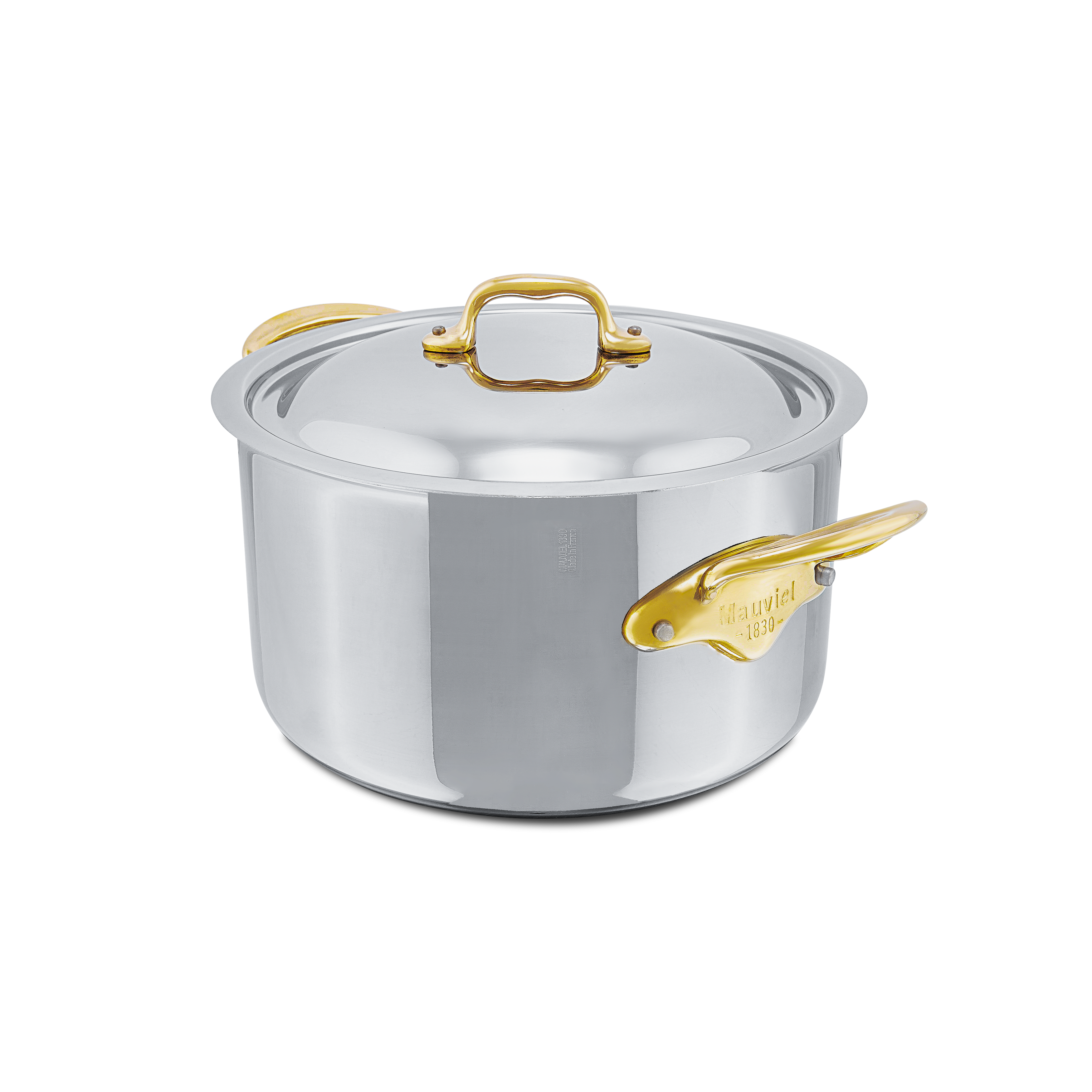 Cocotte en inox avec couvercle M'COOK B