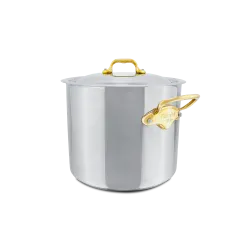 Marmite en inox avec couvercle M'COOK B ACCESSOIRE