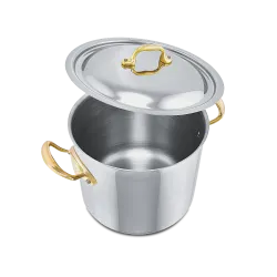 Marmite en inox avec couvercle M'COOK B ACCESSOIRE