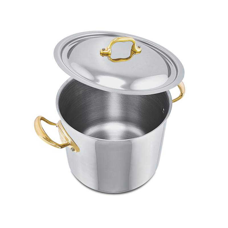Marmite en inox avec couvercle M'COOK B ACCESSOIRE