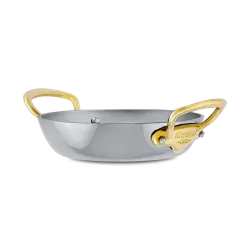 Plat rond en inox M'COOK B