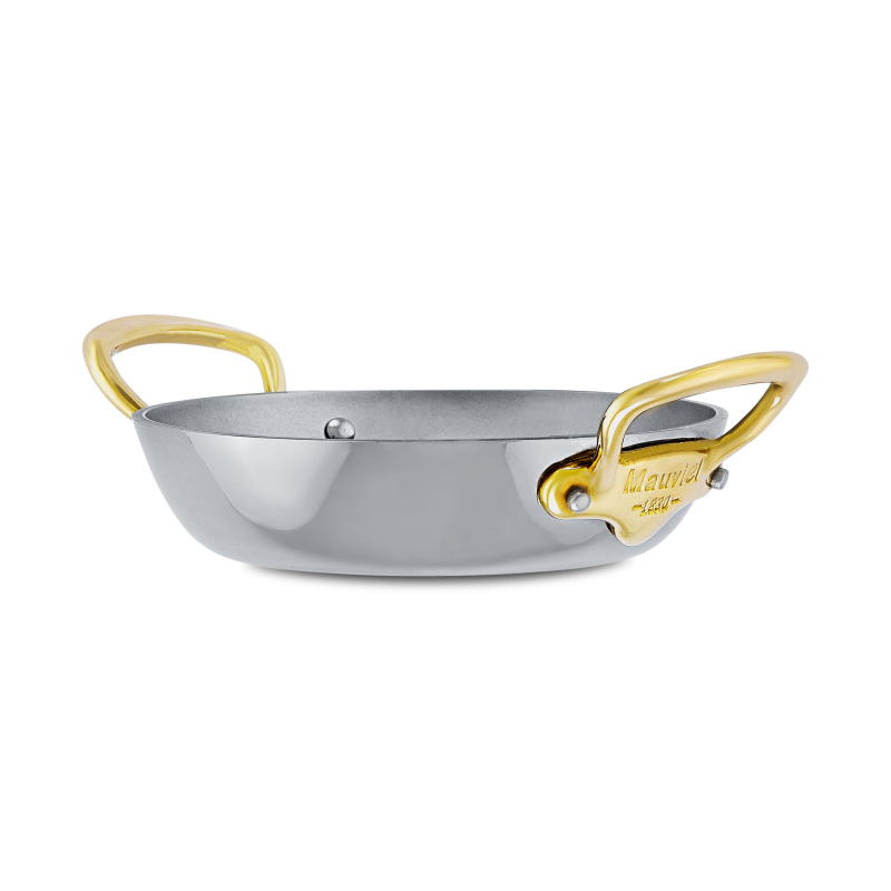 Plat rond en inox M'COOK B