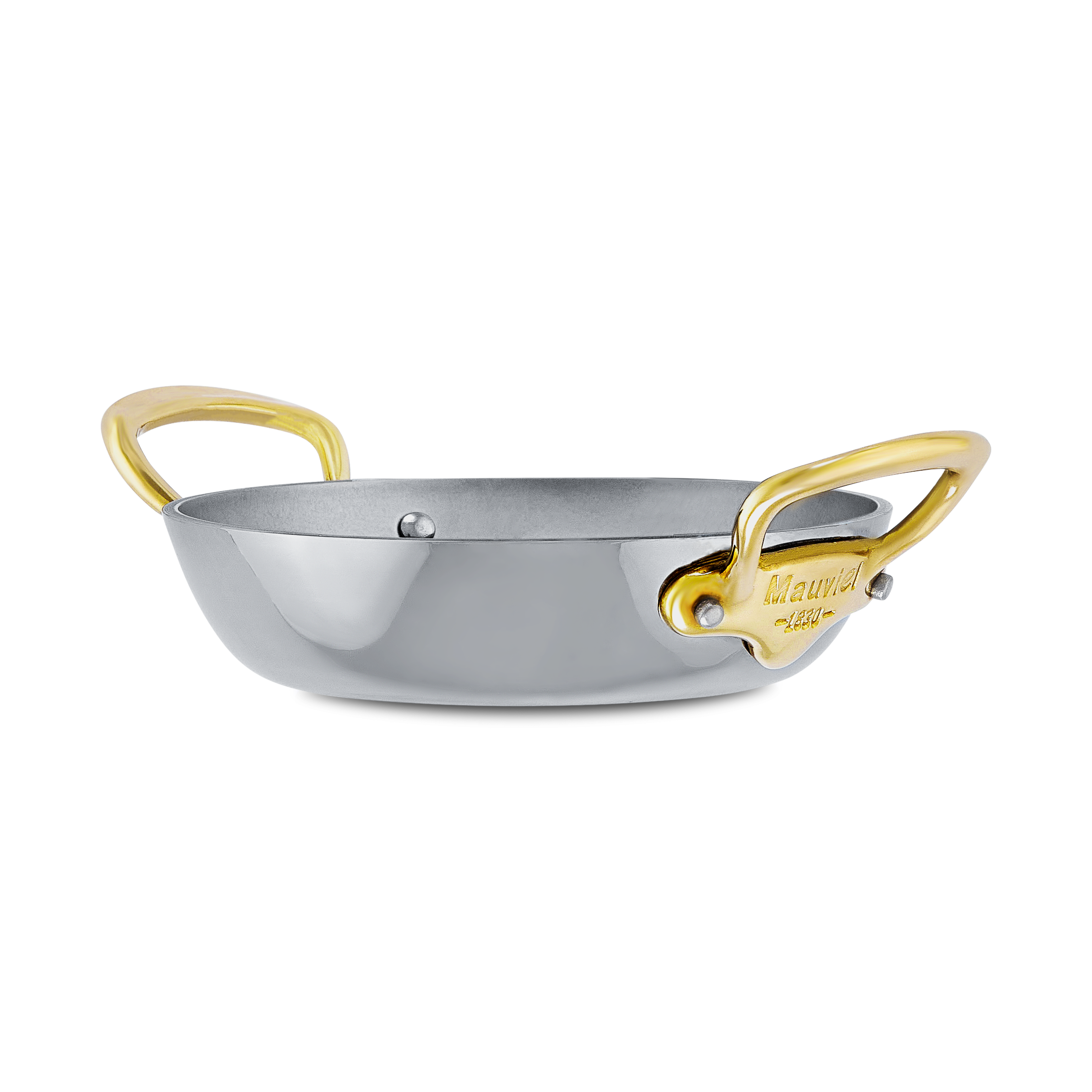 Plat rond en inox M'COOK B