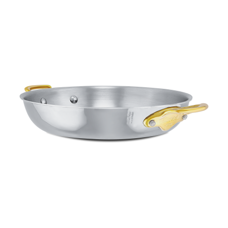 Plat rond en inox M'COOK B