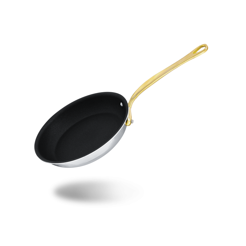 Poêle antiadhésive en inox M'COOK B