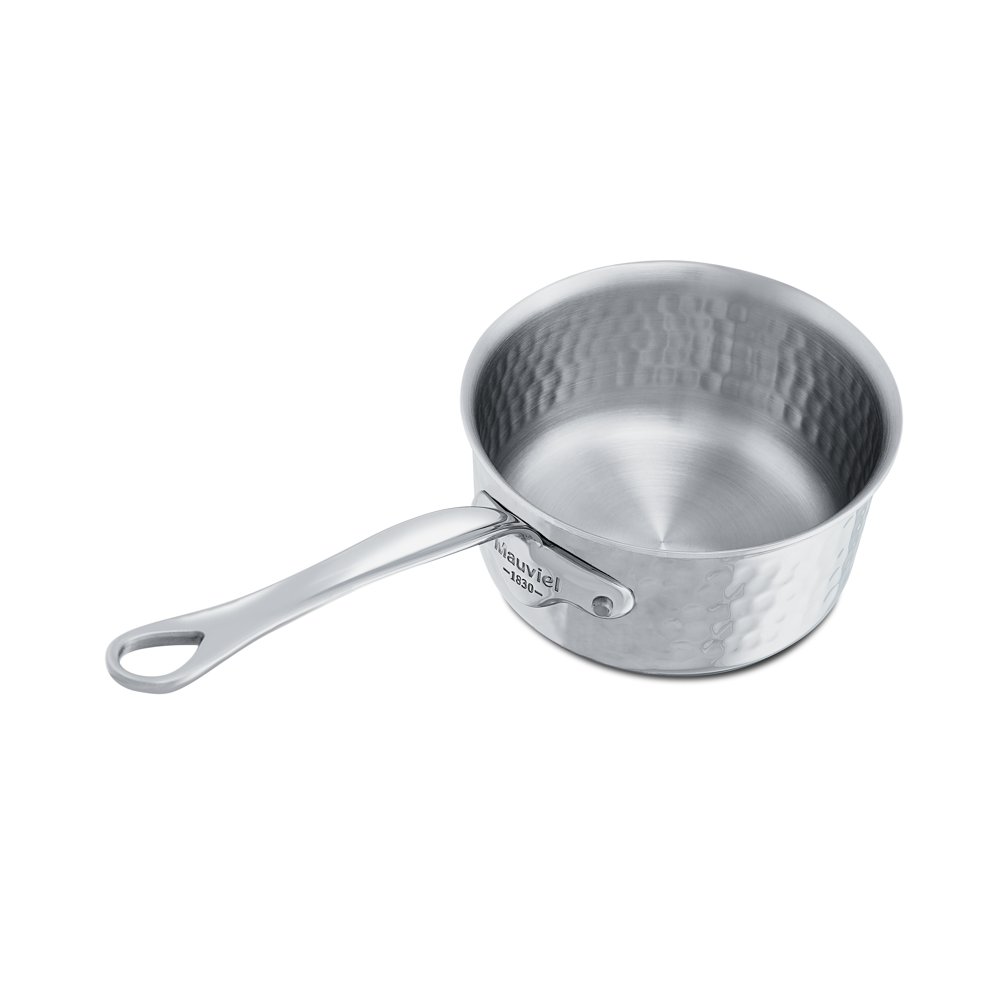 Casserole en inox martelé M'ÉLITE