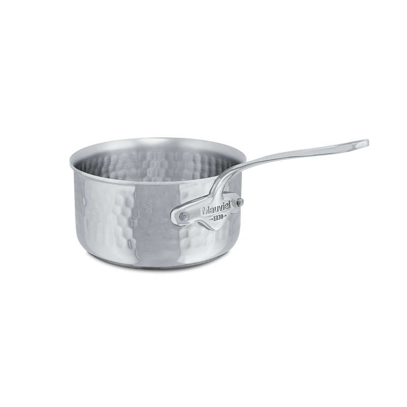 Casserole en inox martelé M'ÉLITE