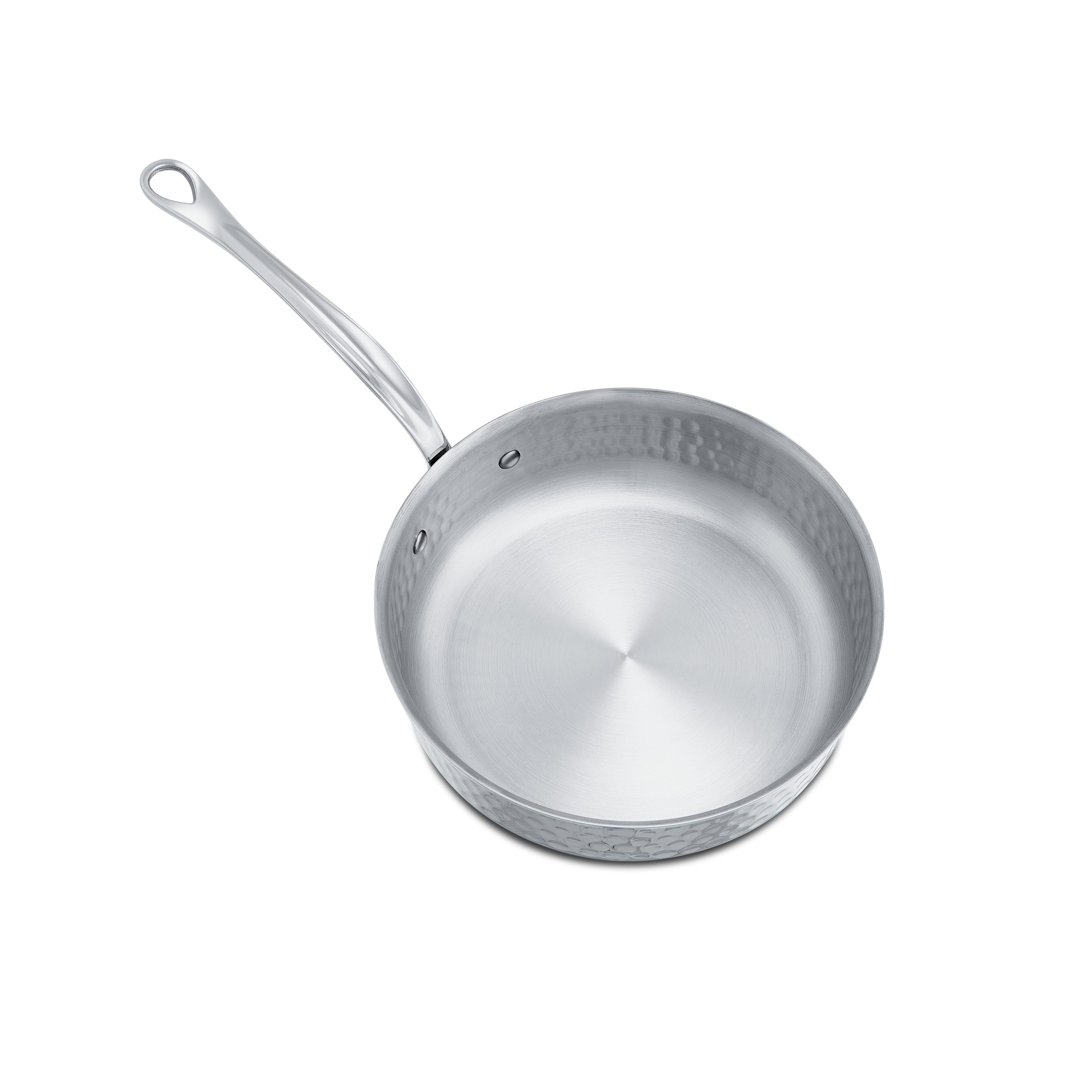 Sauteuse en inox martelé M'ÉLITE