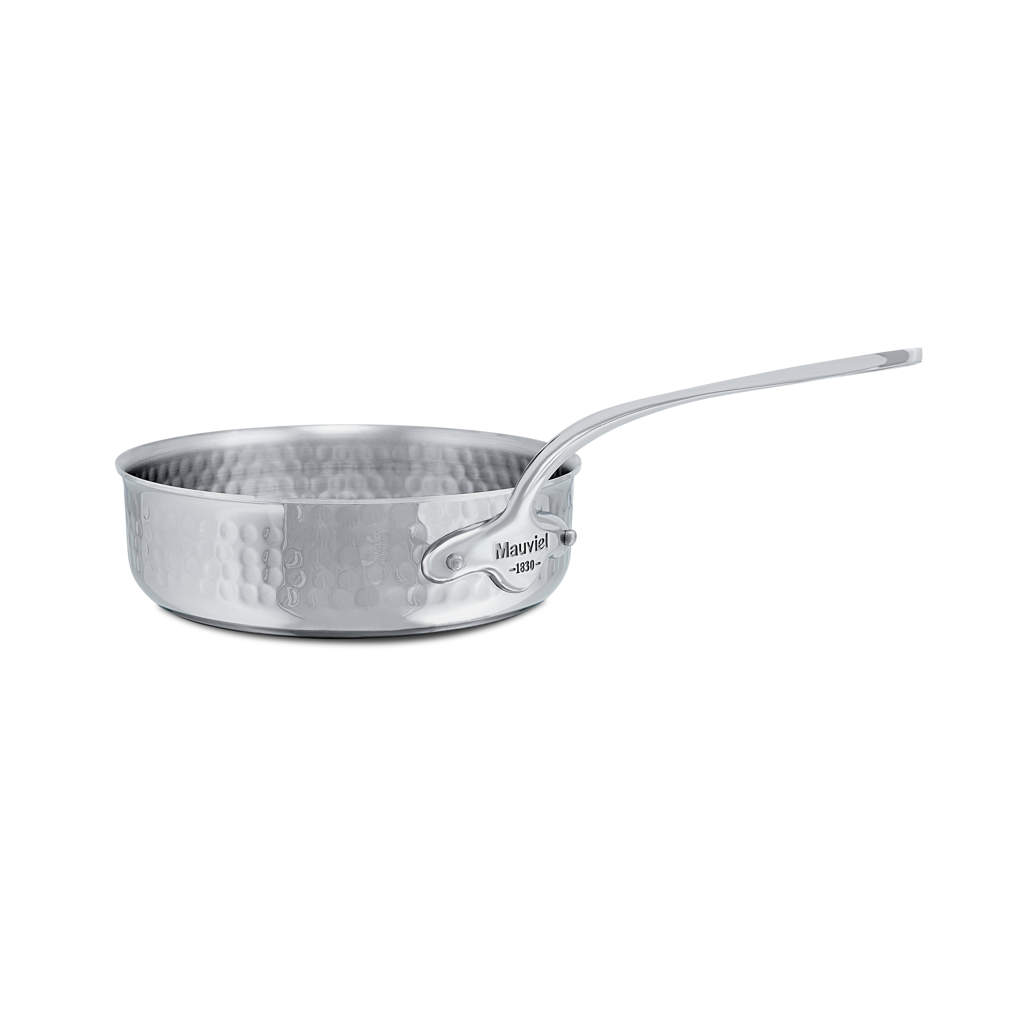 Sauteuse en inox martelé M'ÉLITE