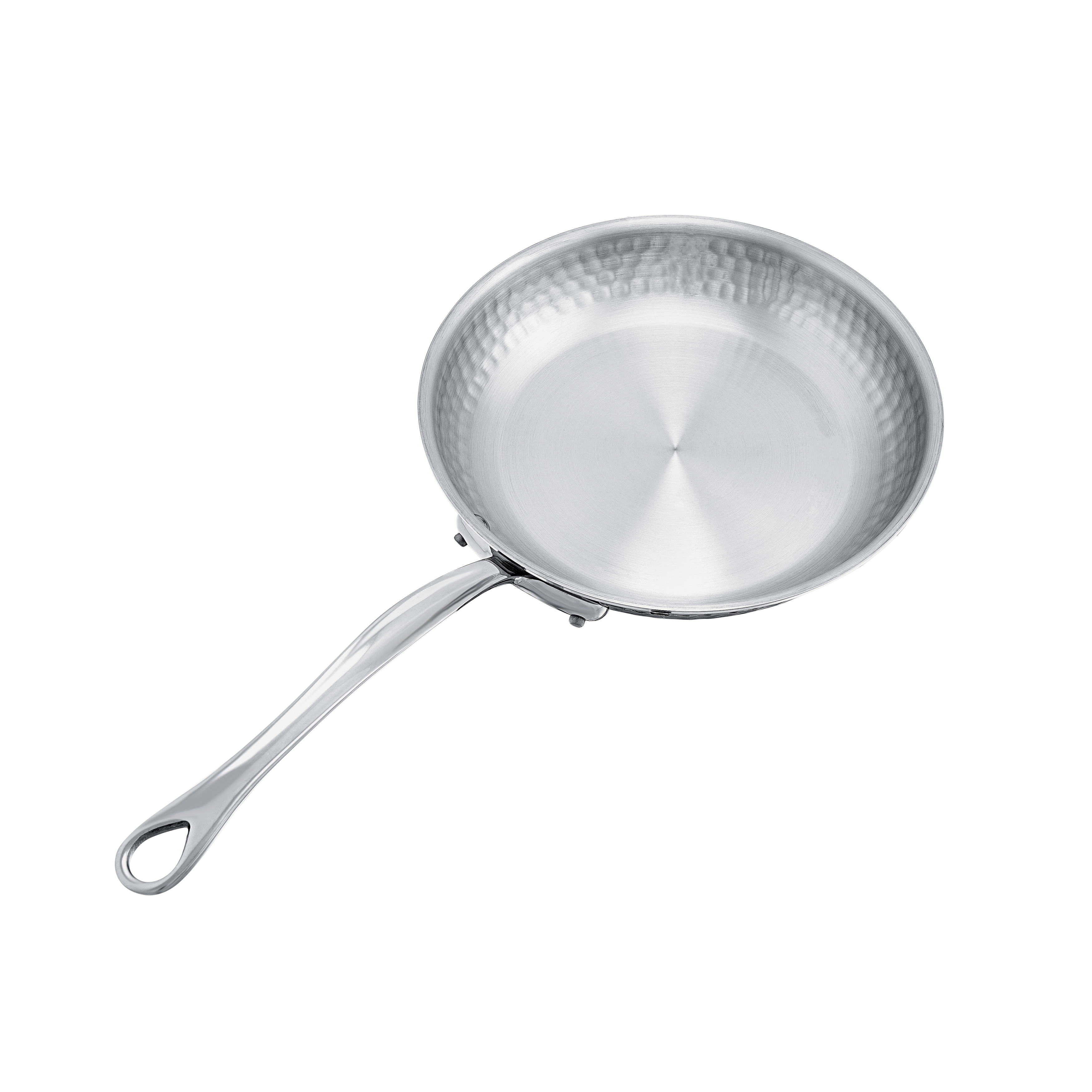 Poêle en inox martelé M'ÉLITE
