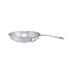 Poêle en inox martelé M'ÉLITE