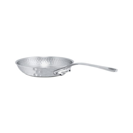 Poêle en inox martelé M'ÉLITE
