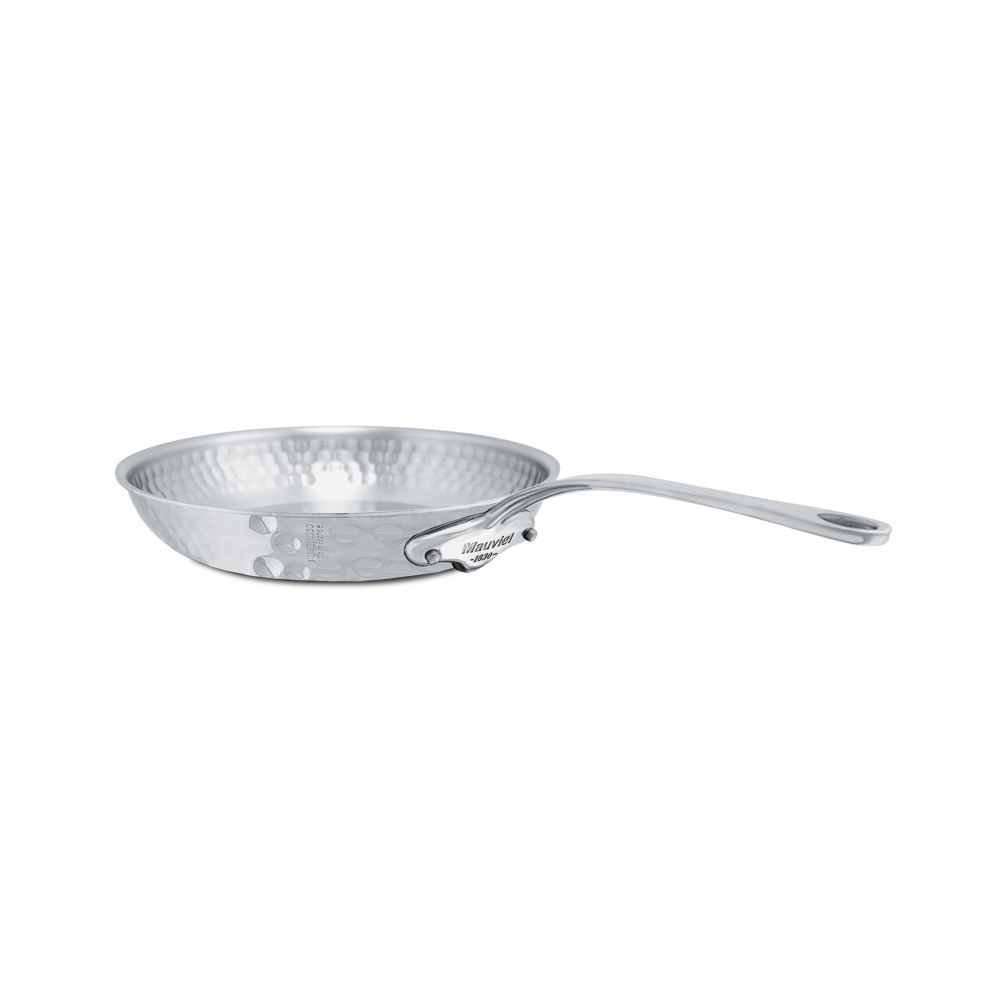 Poêle en inox martelé M'ÉLITE