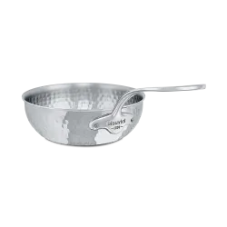 Évasée bombée en inox martelé M'ÉLITE
