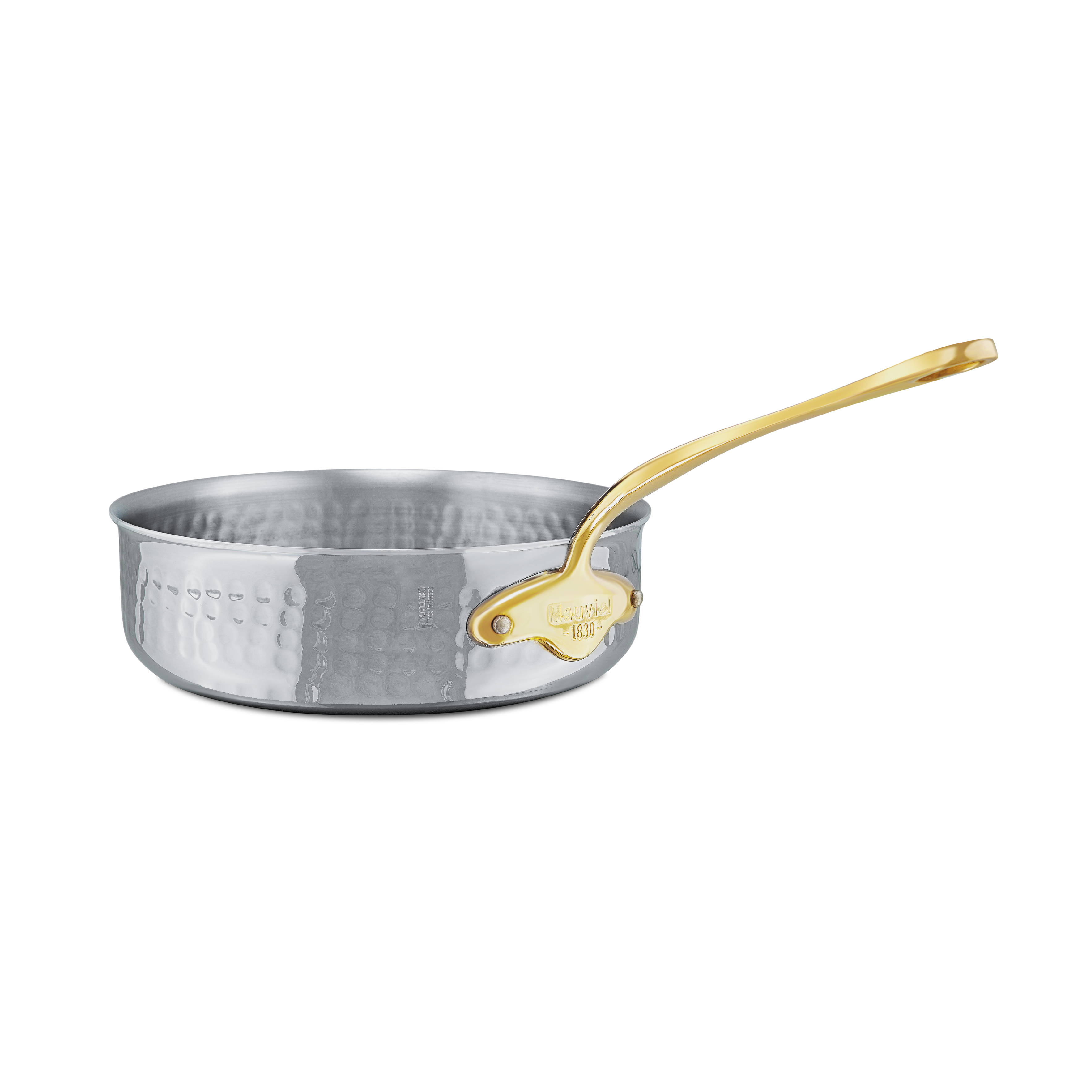 Sauteuse en inox martelé M'ÉLITE B