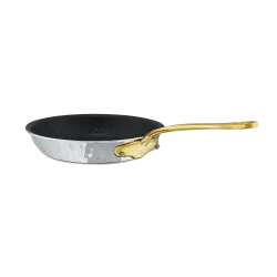 Poêle antiadhésive en inox martelé M'ÉLITE B