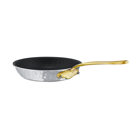 Poêle antiadhésive en inox martelé M'ÉLITE B