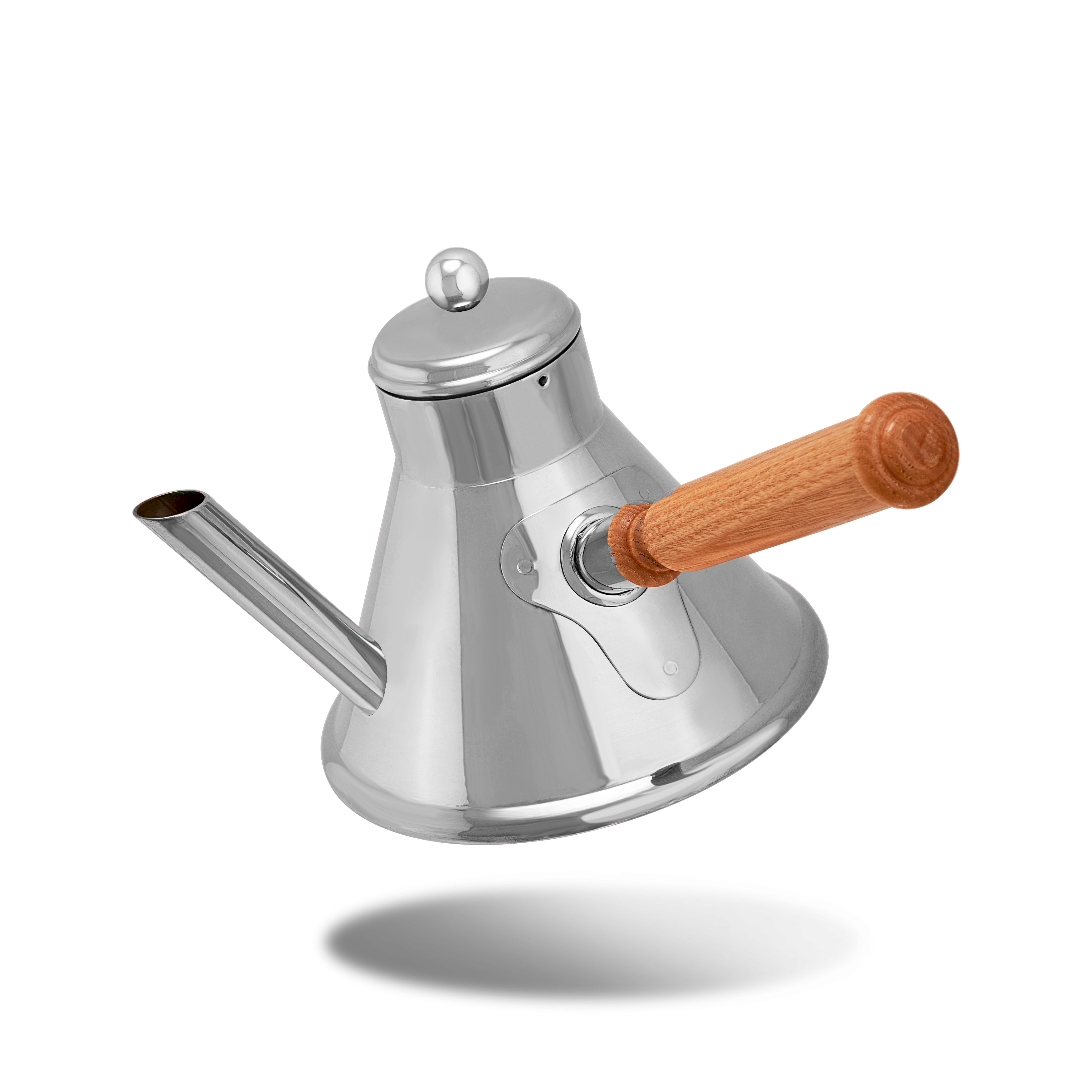 Verseuse à café en inox et bois SERVICE EN SALLE