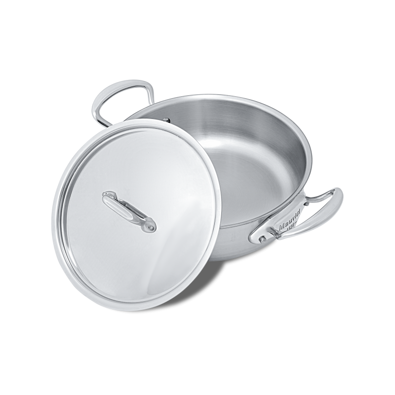 Rondeau en inox avec couvercle M'URBAN 3