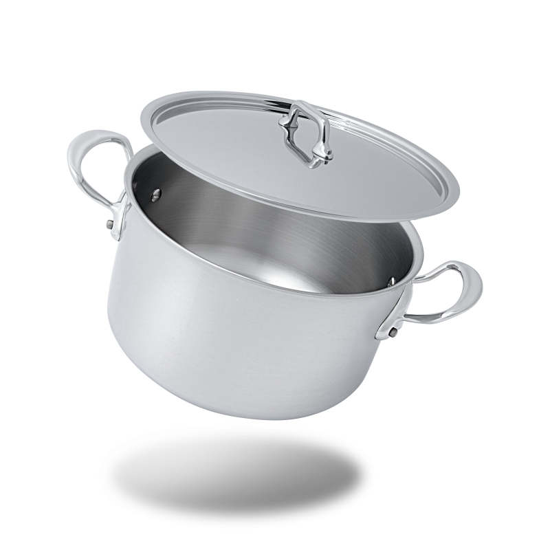 Cocotte en inox avec couvercle M'URBAN 3