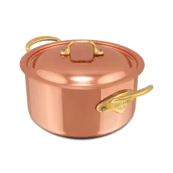 Cocotte en cuivre inox avec couvercle M'HÉRITAGE 150B