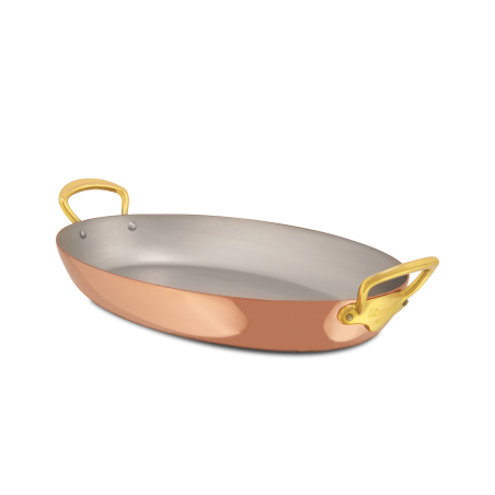 Plat ovale en cuivre inox M'HÉRITAGE 150B ACCESSOIRE
