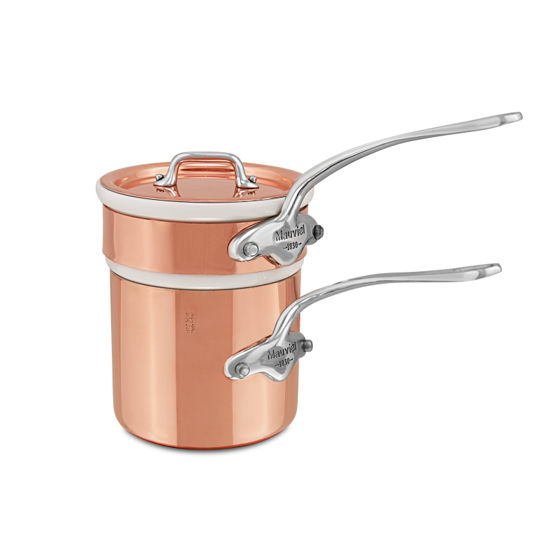 Bain-marie en cuivre étamé avec couvercle M'HÉRITAGE 150S ACCESSOIRE