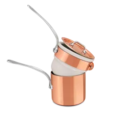 Bain-marie en cuivre étamé avec couvercle M'HÉRITAGE 150S ACCESSOIRE