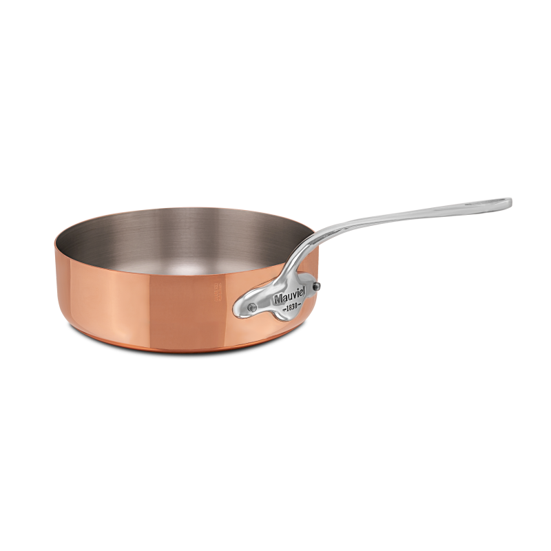 Sauteuse en cuivre inox M'HÉRITAGE 150S
