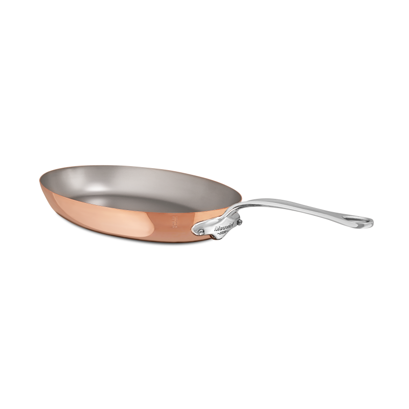Poêle ovale en cuivre inox M'HÉRITAGE 150S
