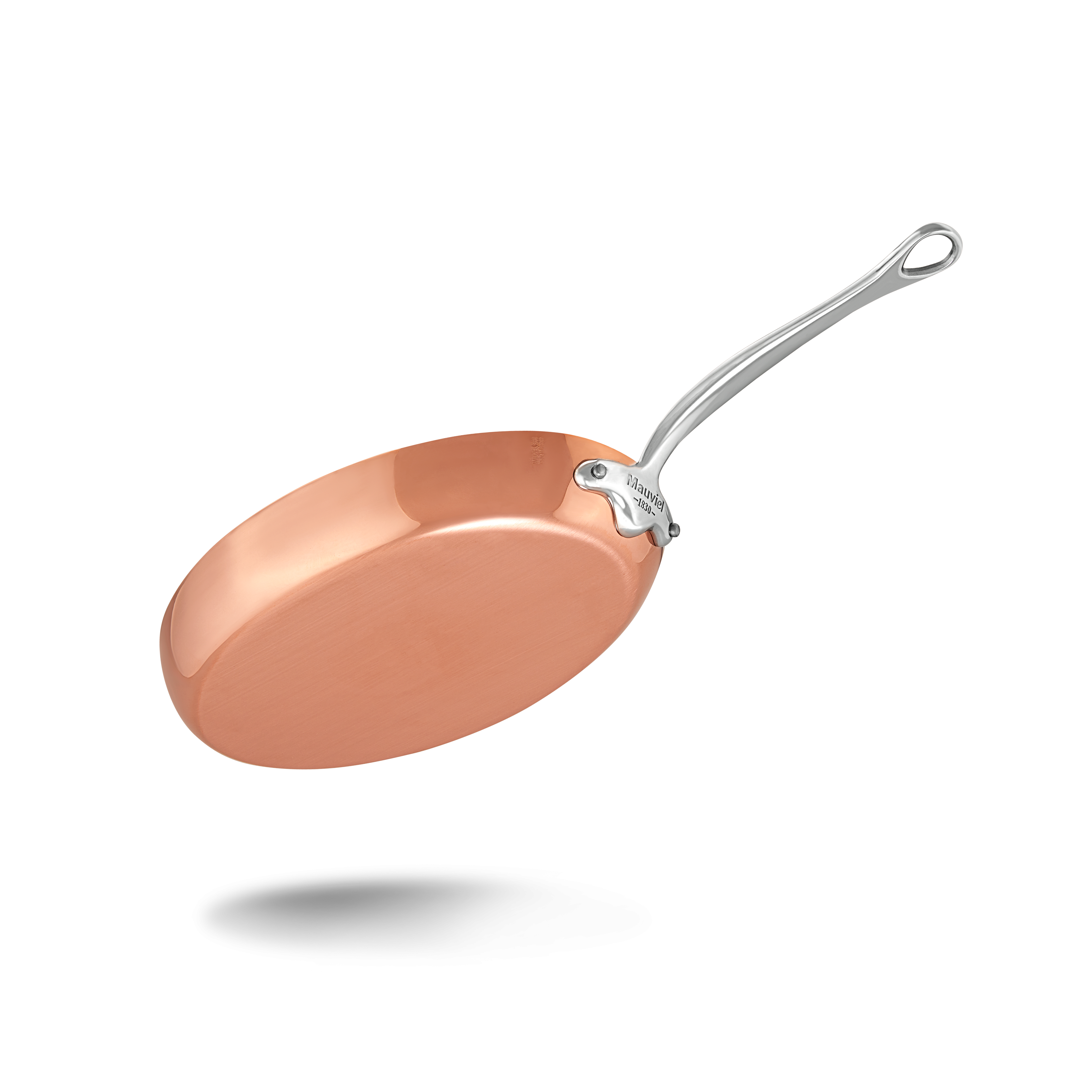 Poêle ovale en cuivre inox M'HÉRITAGE 150S