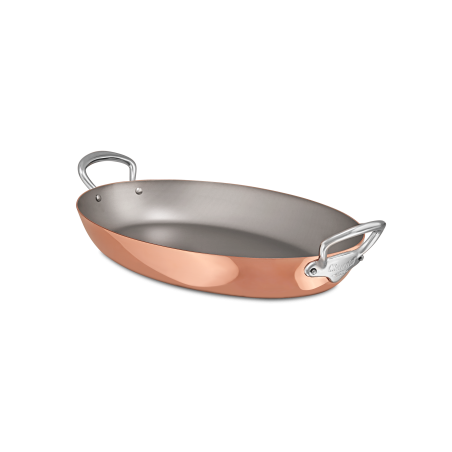 Plat ovale en cuivre inox M'HÉRITAGE 150S