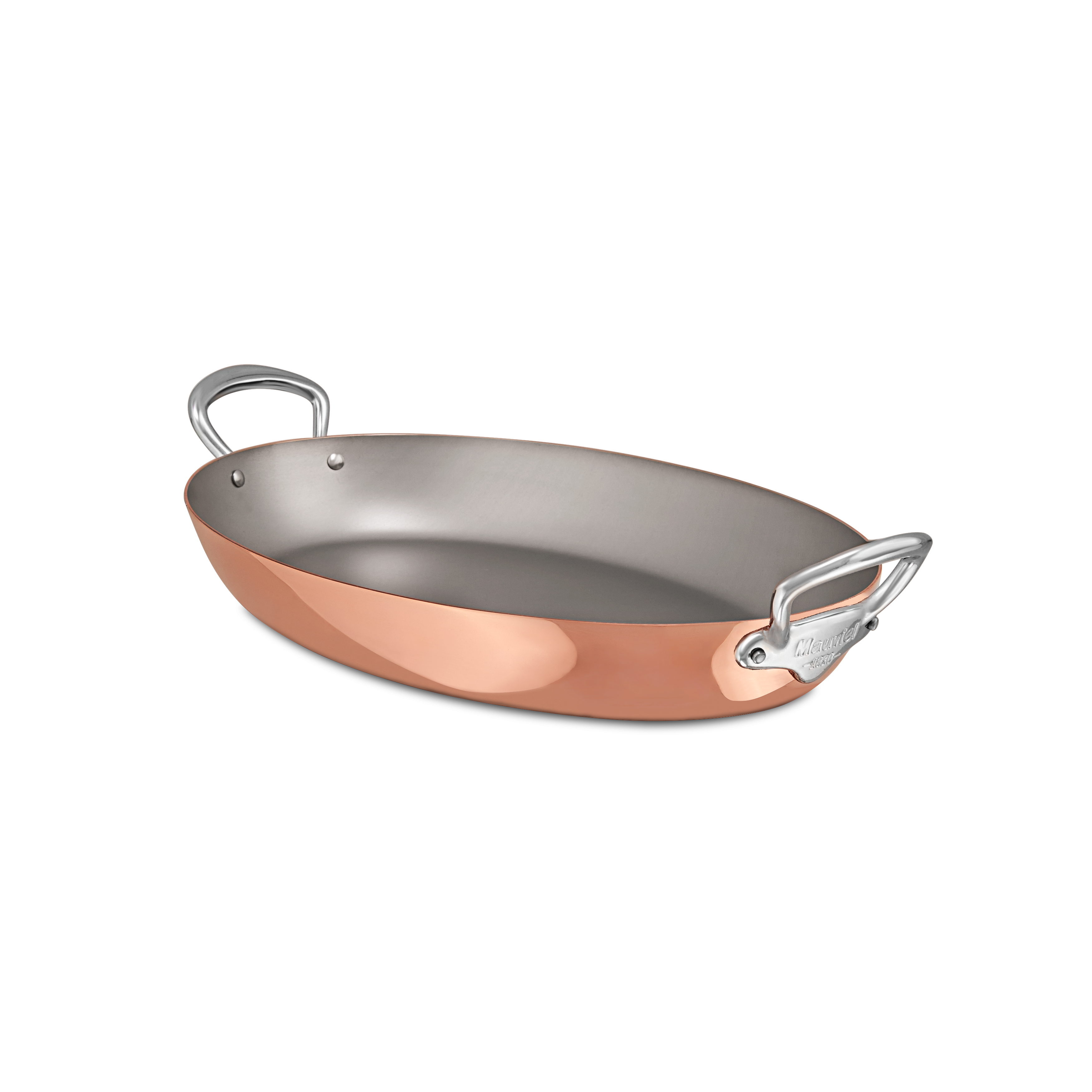 Plat ovale en cuivre inox M'HÉRITAGE 150S