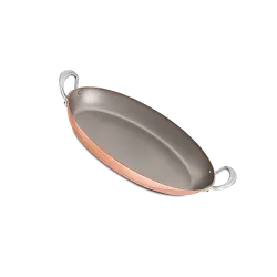 Plat ovale en cuivre inox M'HÉRITAGE 150S