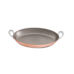 Plat ovale en cuivre inox M'HÉRITAGE 150S
