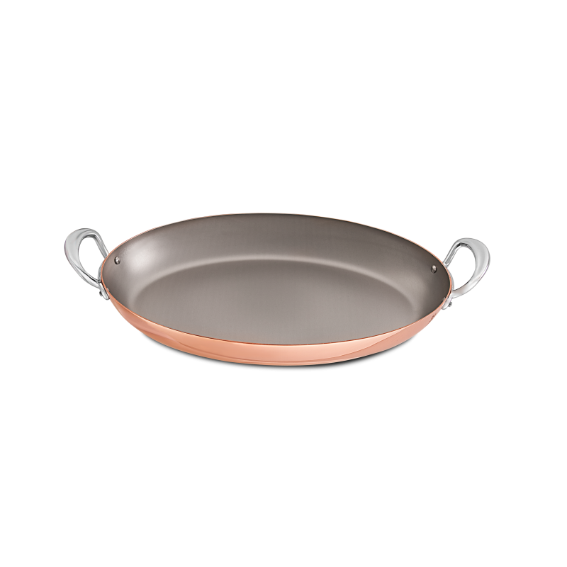 Plat ovale en cuivre inox M'HÉRITAGE 150S