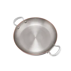 Plat rond en cuivre inox M'HÉRITAGE 150S