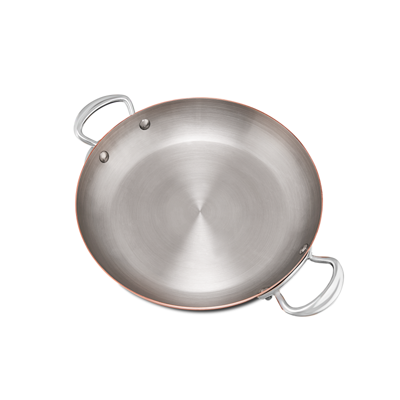 Plat rond en cuivre inox M'HÉRITAGE 150S