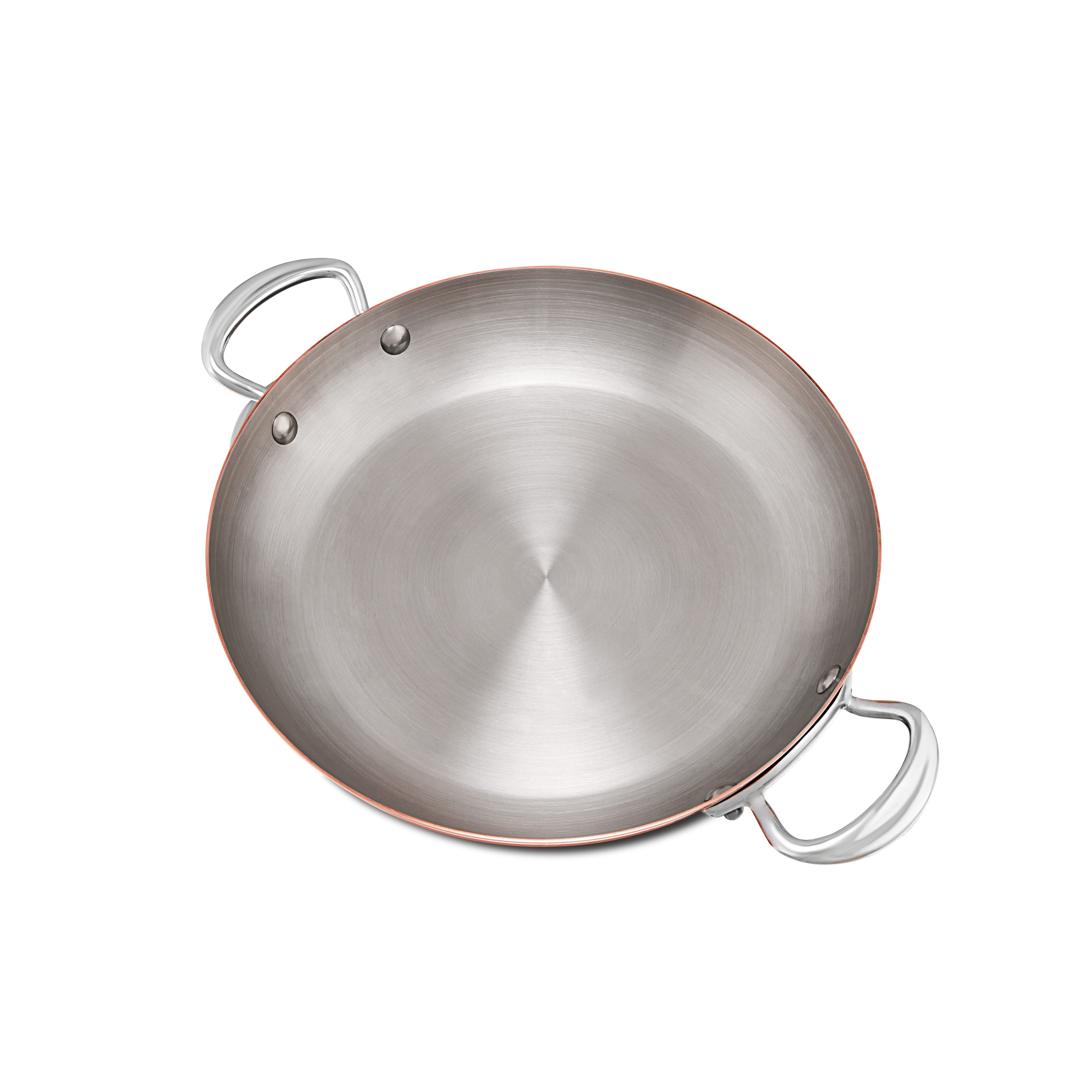 Plat rond en cuivre inox M'HÉRITAGE 150S