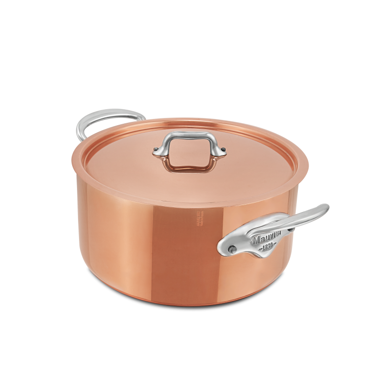 Cocotte en cuivre inox avec couvercle M'HÉRITAGE 150S