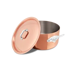 Cocotte en cuivre inox avec couvercle M'HÉRITAGE 150S