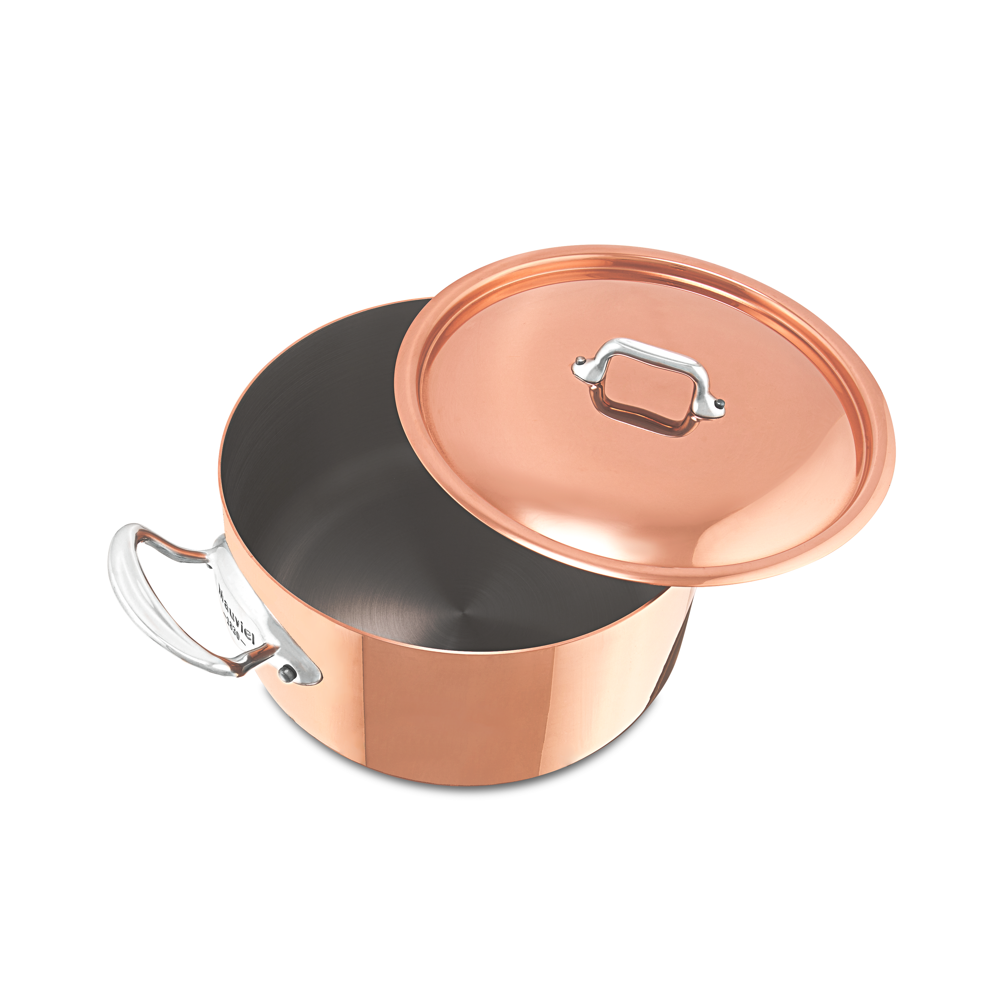 Cocotte en cuivre inox avec couvercle M'HÉRITAGE 150S