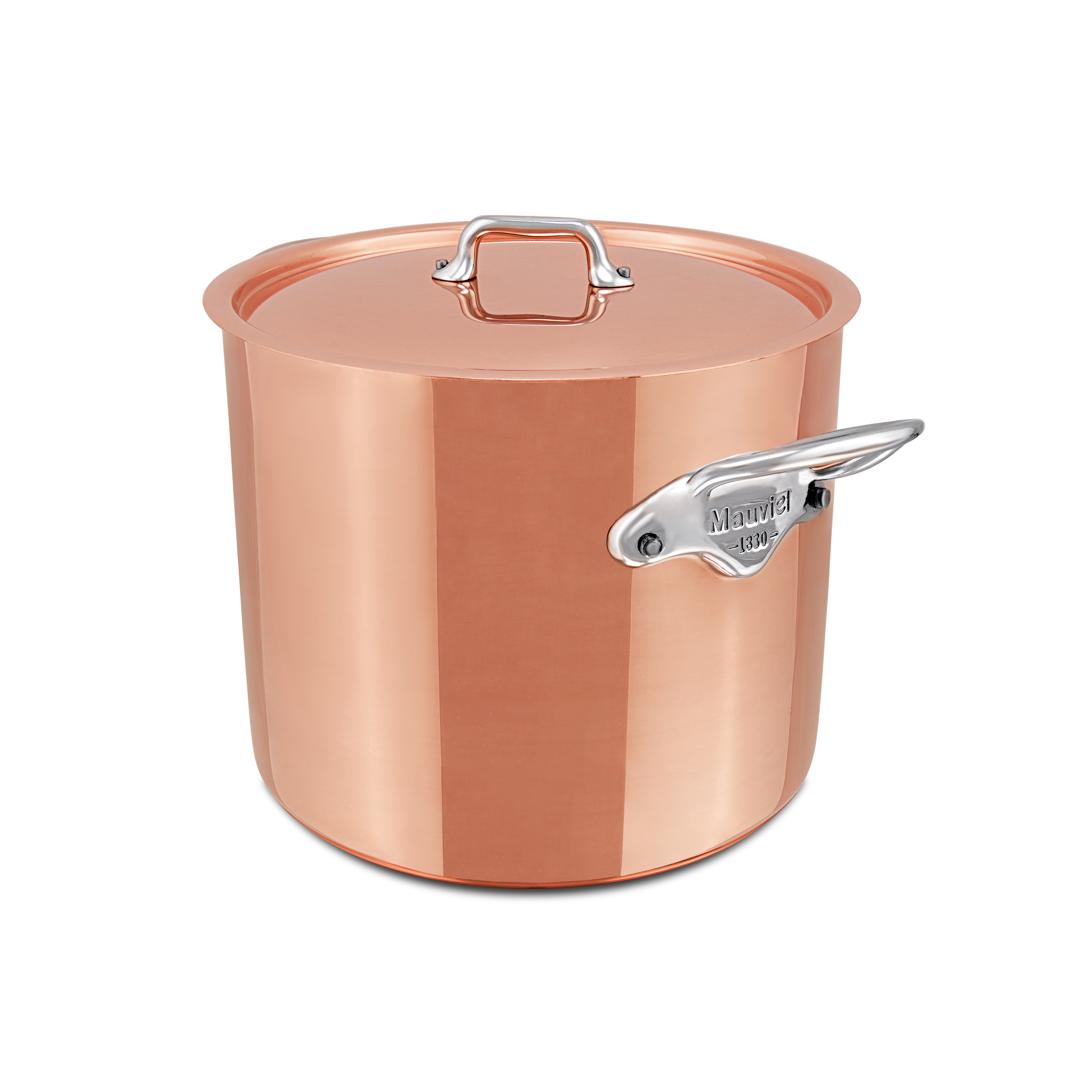 Marmite en cuivre inox avec couvercle M'HÉRITAGE 150S