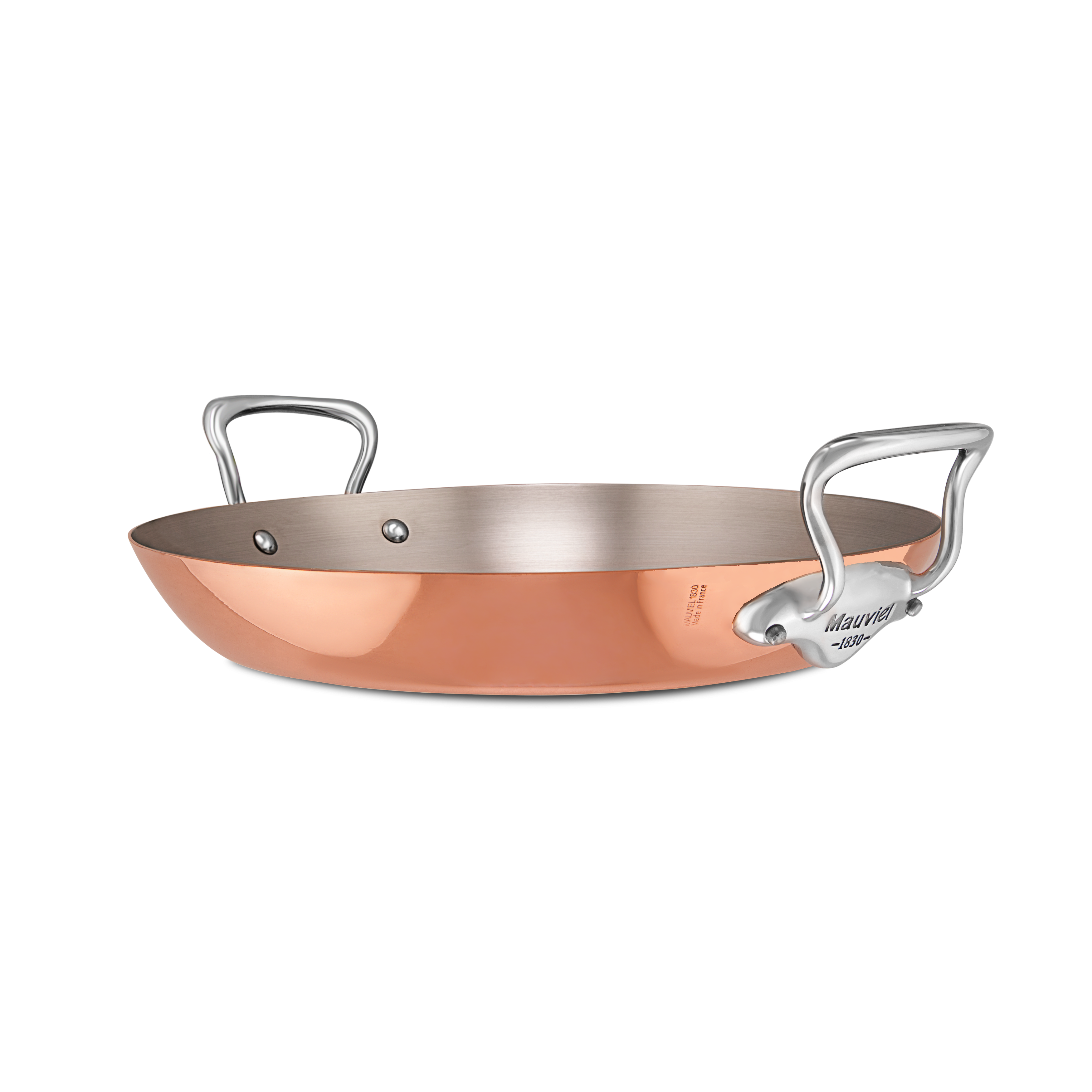 Plat à paëlla en cuivre inox M'HÉRITAGE 150S